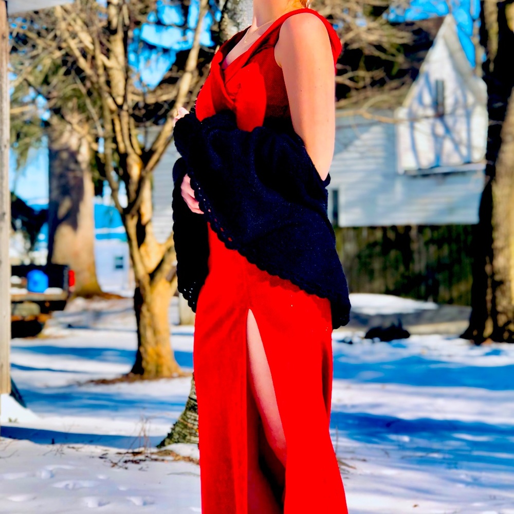 Snow fest dance dress.